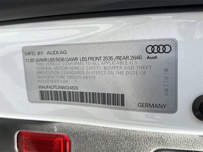 2021 Audi A5 Sportback 45 S line Premium Plus quattro