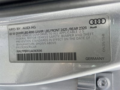 2018 Audi A3 e-tron 1.4T Premium