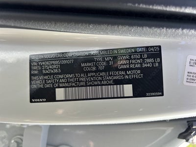 2025 Volvo XC90 B6 Plus 7-Seater 2025.5