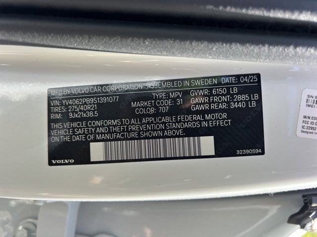 2025 Volvo XC90 B6 Plus 7-Seater 2025.5