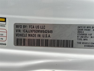 2021 Jeep Wrangler Unlimited Sahara 4xe