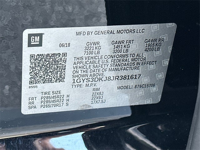 2018 Cadillac Escalade Platinum Edition