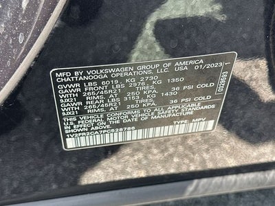 2023 Volkswagen Atlas 3.6L V6 SEL Premium R-Line