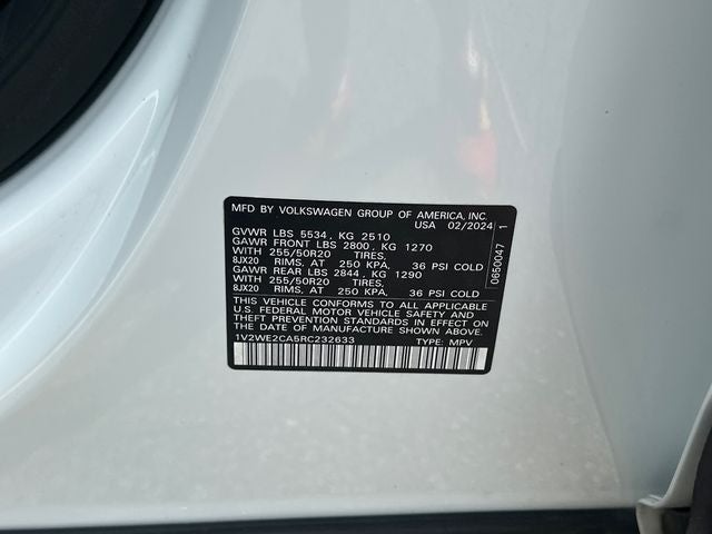 2024 Volkswagen Atlas Cross Sport 2.0T SE w/Technology