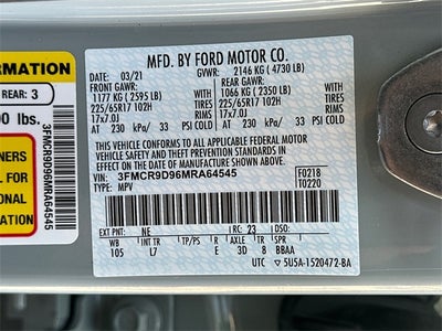 2021 Ford Bronco Sport Badlands