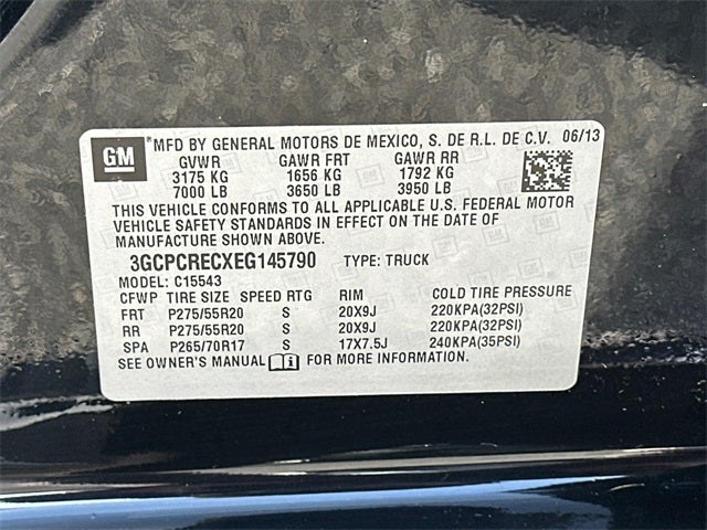 2014 Chevrolet Silverado 1500 LT LT2