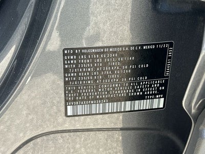 2023 Volkswagen Tiguan 2.0T SE