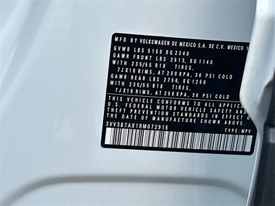 2024 Volkswagen Tiguan 2.0T SE