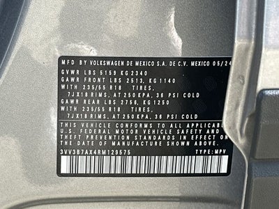 2024 Volkswagen Tiguan 2.0T Wolfsburg Edition