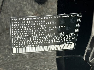 2024 Volkswagen Tiguan 2.0T SEL R-Line