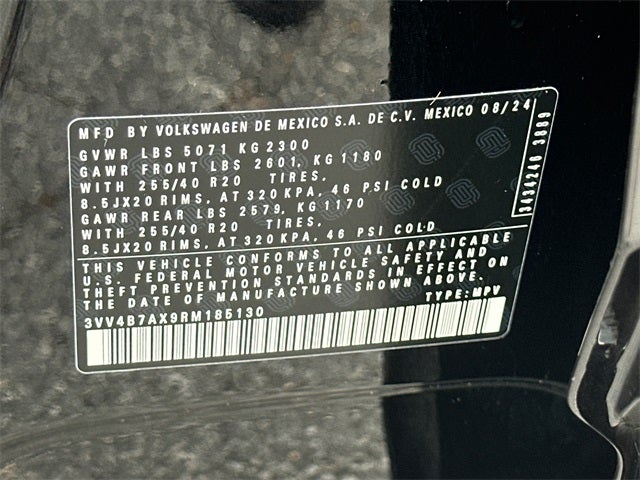 2024 Volkswagen Tiguan 2.0T SEL R-Line