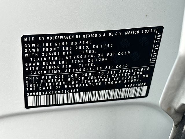 2024 Volkswagen Tiguan 2.0T Wolfsburg Edition