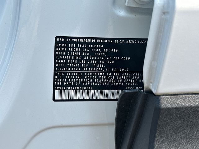 2024 Volkswagen Taos 1.5T S
