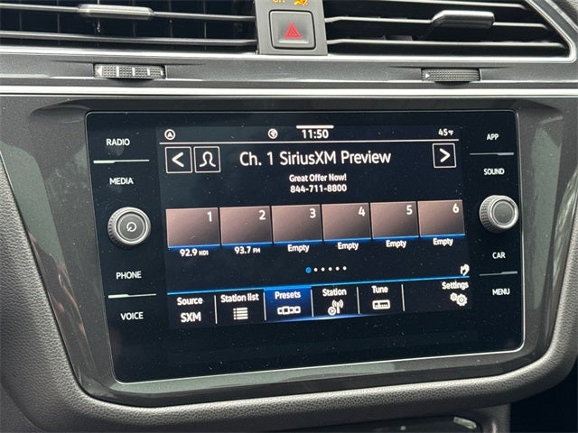 2024 Volkswagen Tiguan 2.0T SE R-Line Black