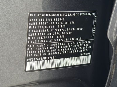 2023 Volkswagen Tiguan 2.0T SE R-Line Black