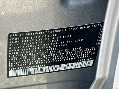 2023 Volkswagen Tiguan 2.0T SE R-Line Black