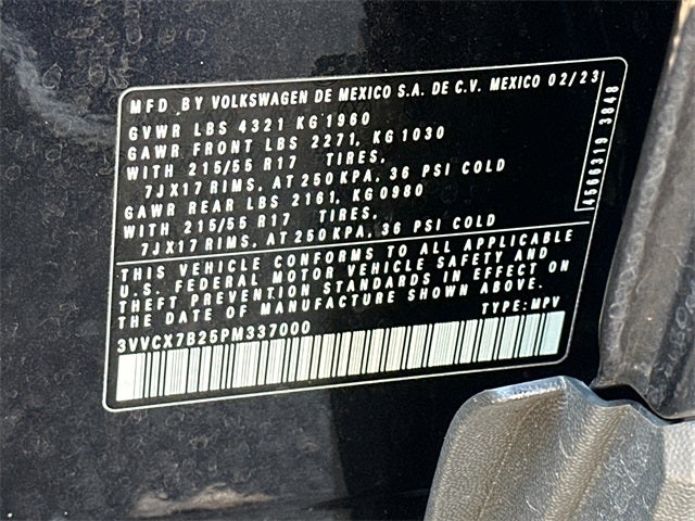 2023 Volkswagen Taos 1.5T S