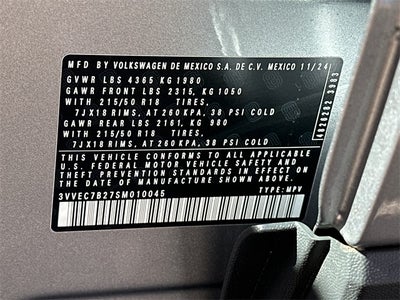 2025 Volkswagen Taos 1.5T SE