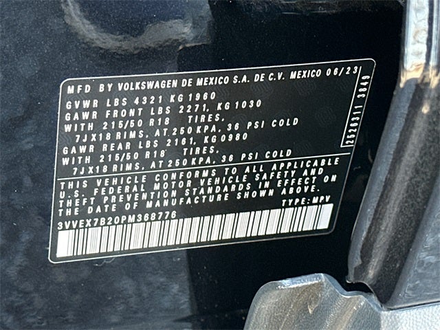 2023 Volkswagen Taos 1.5T SE