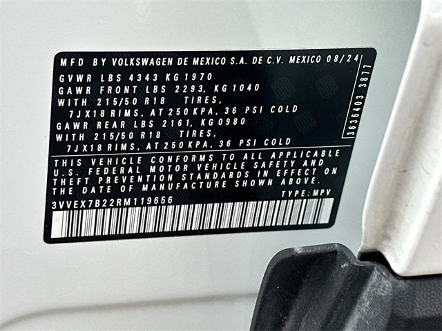 2024 Volkswagen Taos 1.5T SE