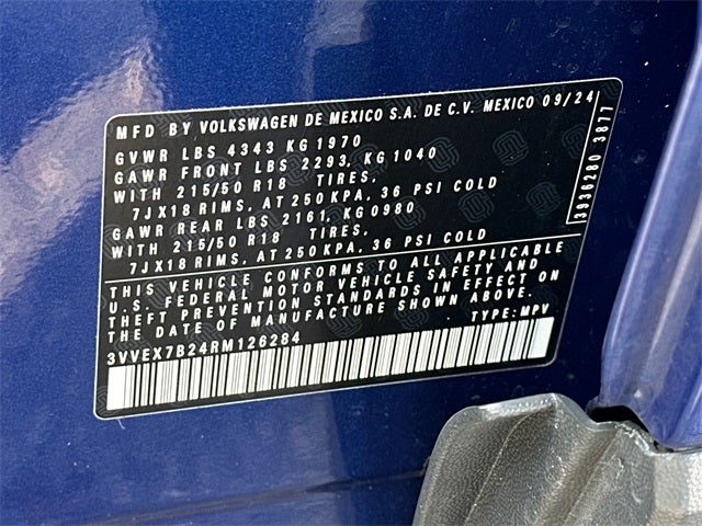 2024 Volkswagen Taos 1.5T SE