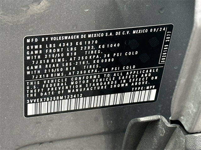 2024 Volkswagen Taos 1.5T SE