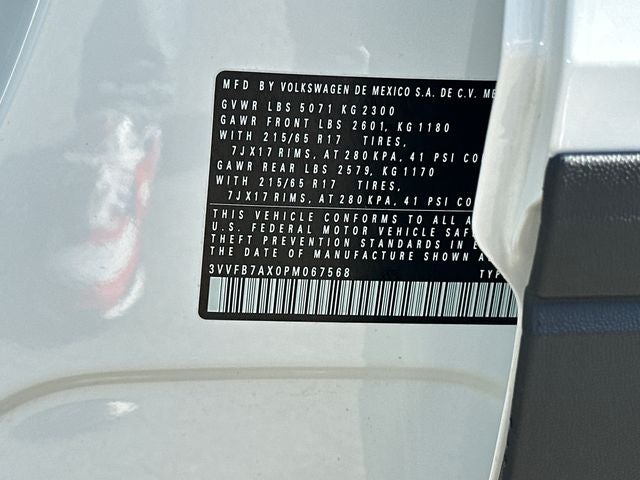 2023 Volkswagen Tiguan 2.0T S
