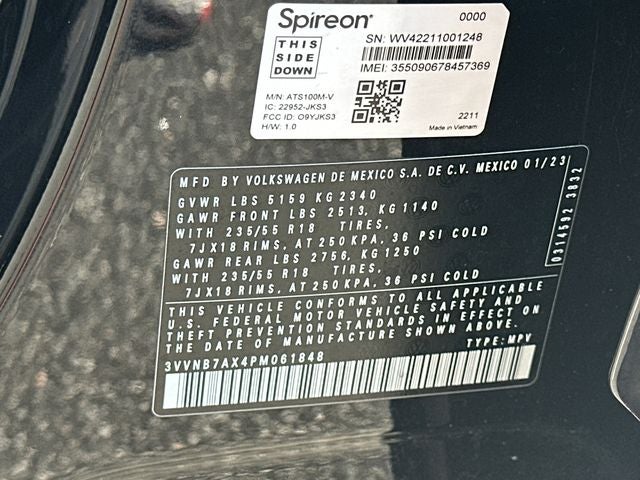 2023 Volkswagen Tiguan 2.0T SE