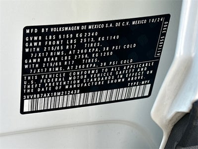 2024 Volkswagen Tiguan 2.0T S