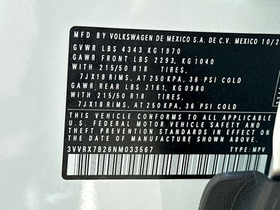 2022 Volkswagen Taos 1.5T SE