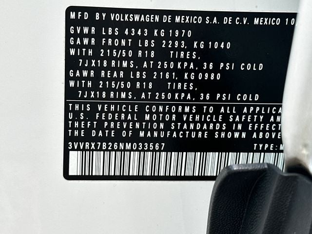 2022 Volkswagen Taos 1.5T SE