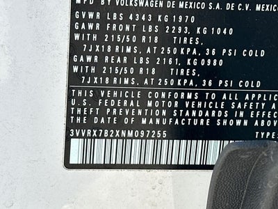 2022 Volkswagen Taos 1.5T SE