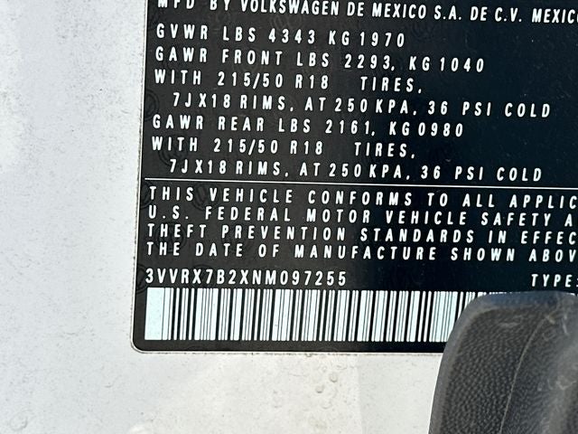 2022 Volkswagen Taos 1.5T SE