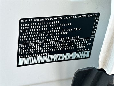 2023 Volkswagen Taos 1.5T SE