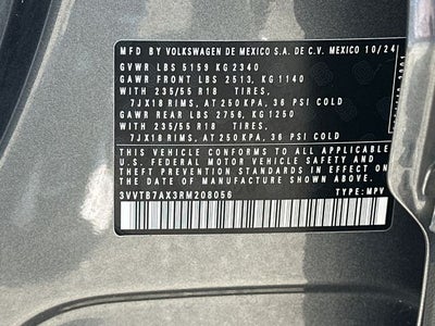 2024 Volkswagen Tiguan 2.0T Wolfsburg Edition