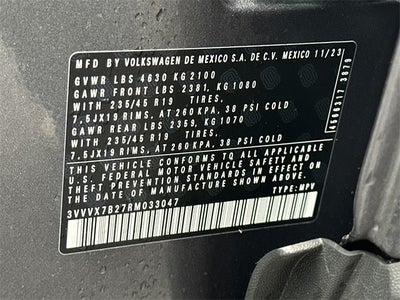 2024 Volkswagen Taos 1.5T SE