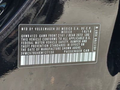 2019 Volkswagen Jetta Base