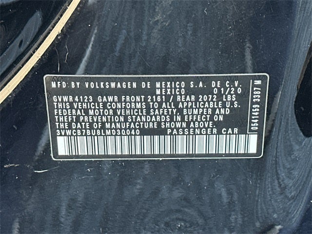 2020 Volkswagen Jetta 1.4T S