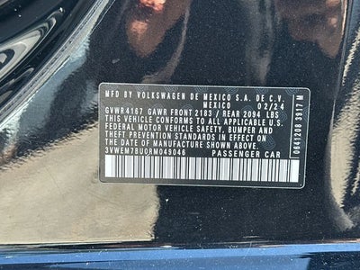 2024 Volkswagen Jetta 1.5T SE