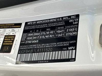 2020 Mercedes-Benz GLE GLE 350
