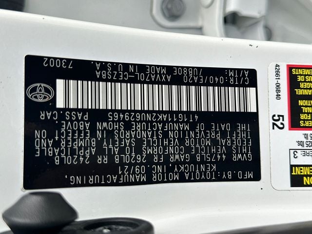 2022 Toyota Camry SE