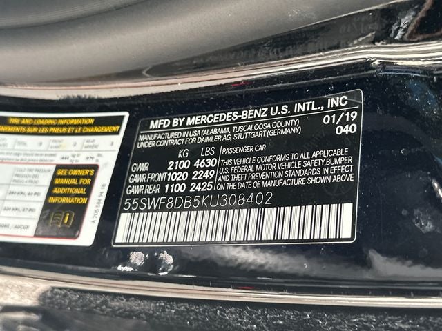 2019 Mercedes-Benz C-Class C 300