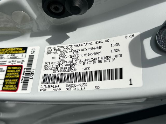 2025 Toyota Tundra 1794