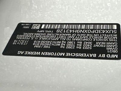 2022 BMW X3 sDrive30i