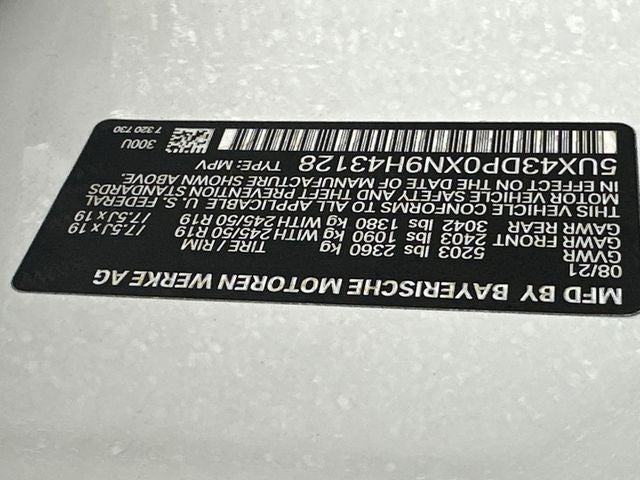 2022 BMW X3 sDrive30i