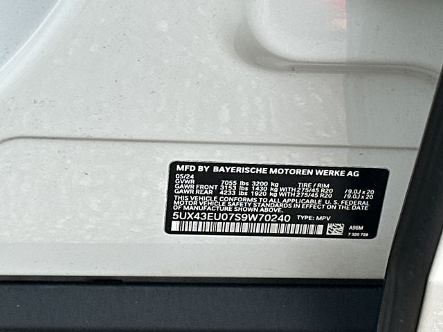 2025 BMW X5 xDrive50e