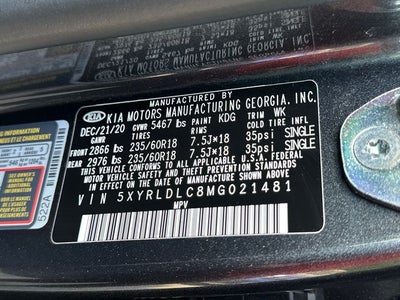 2021 Kia Sorento S