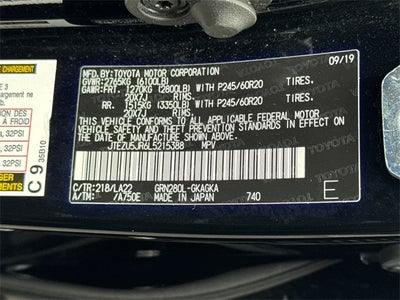 2020 Toyota 4Runner Base