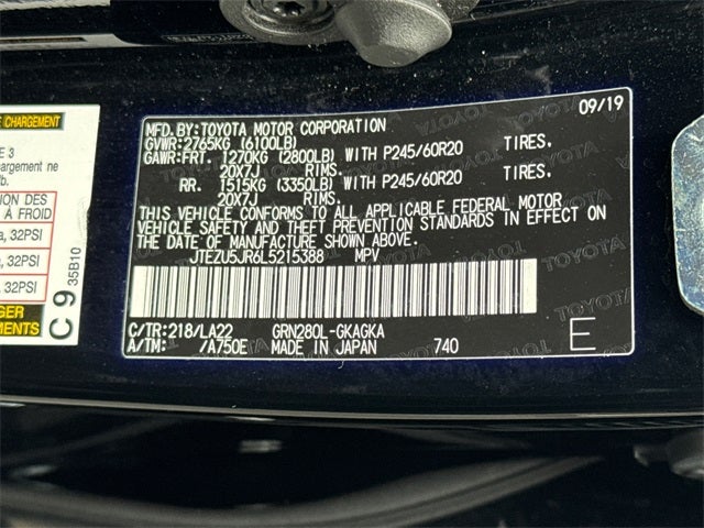 2020 Toyota 4Runner Base