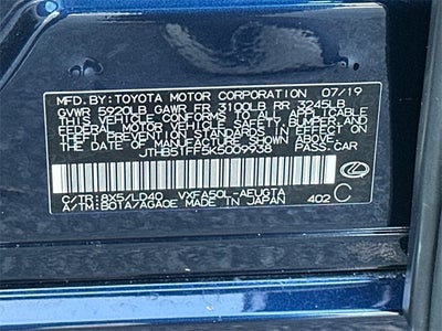 2019 Lexus LS 500 Base